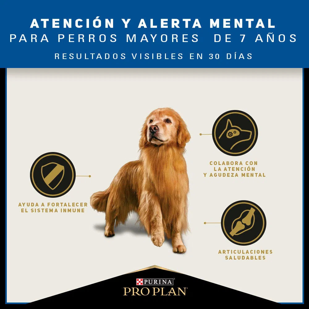 PRO PLAN - Active mind adulto 7+ raza mediana y grande