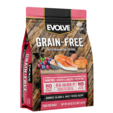 Evolve - Perro grain free (Salmón)