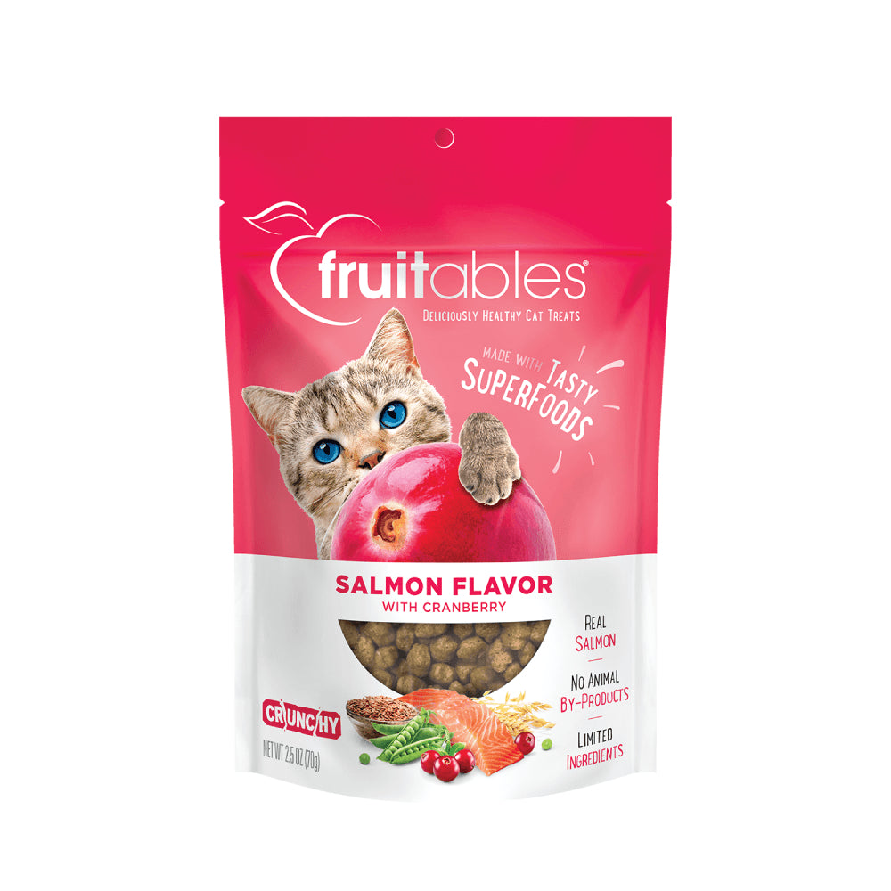 FRUITABLES - Snack para gato (Salmón y arándanos)