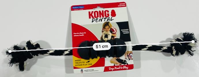 KONG - Extreme dental con lazo