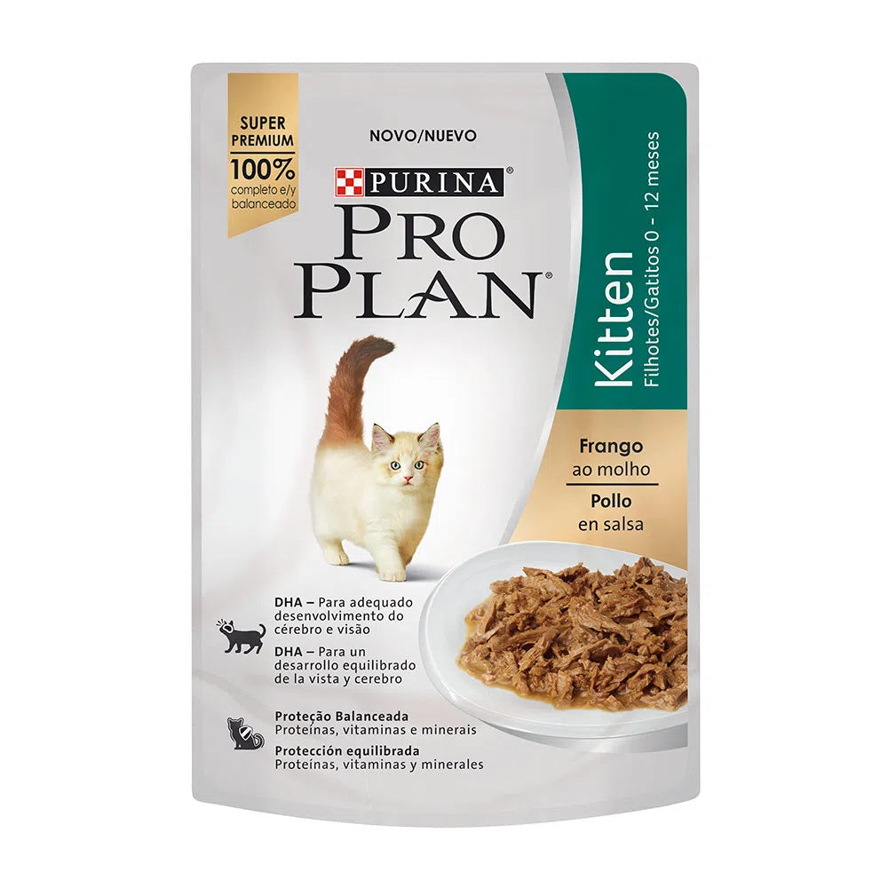 PRO PLAN - Húmedo kitten (Pollo)