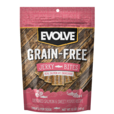 Evolve - Perro grain free jerky (Salmón)