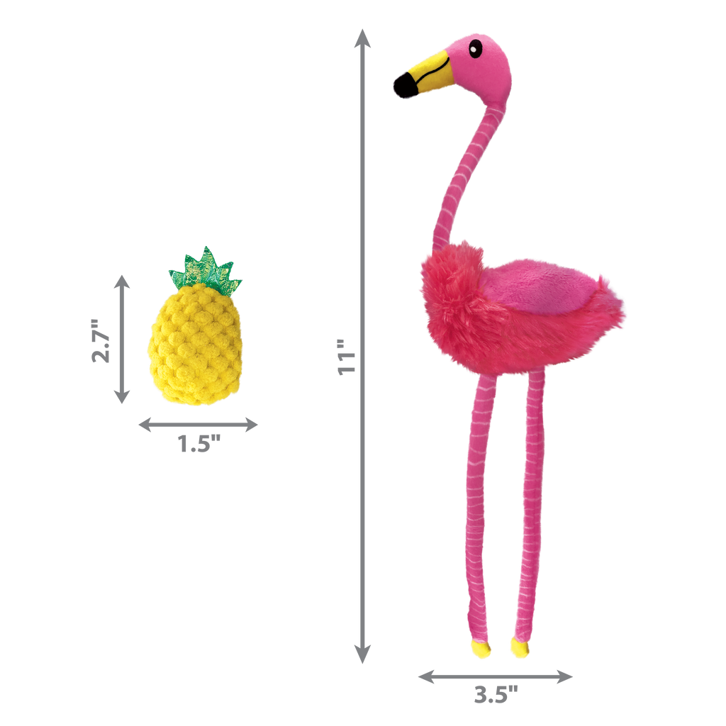 KONG - Juguete para gato tropics flamingo