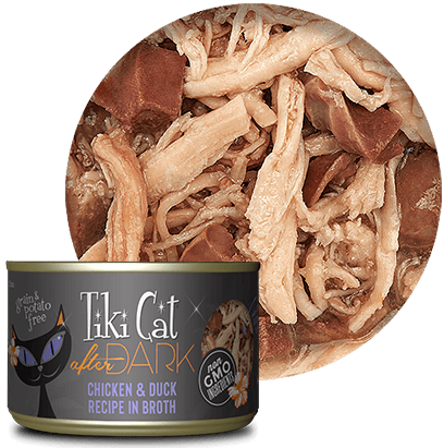TIKI CAT - After dark lata pollo y huevo de codorniz en caldo