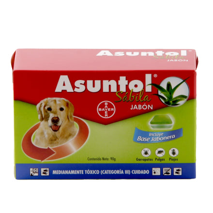 ASUNTOL - Jabón para perro (Sabila)
