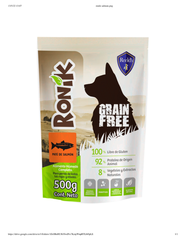 RONIK - Grain free sobre (Salmón)