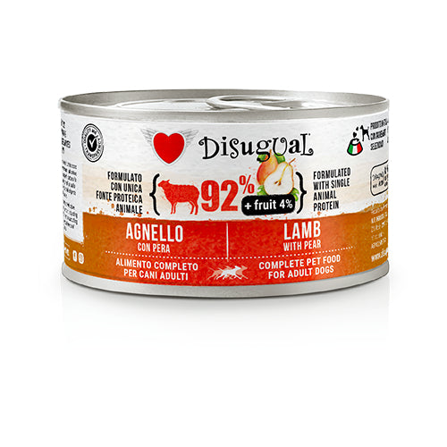 DISUGUAL DOG - Fruit lata (Cordero y pera)