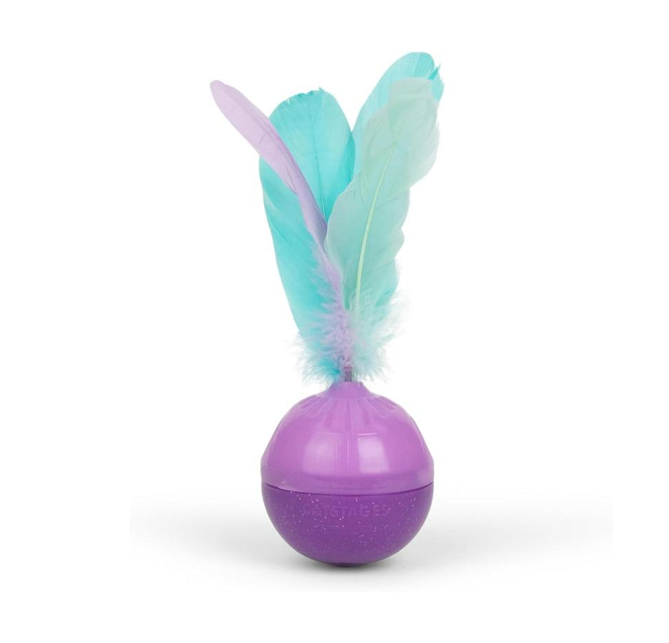 CATSTAGES -  Mindgames feather treat stuffer