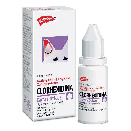 HOLLIDAY - Clorhexidina gotas óticas