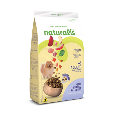 NATURALIS - Adulto pequeño (Pavo, pollo y fruta)