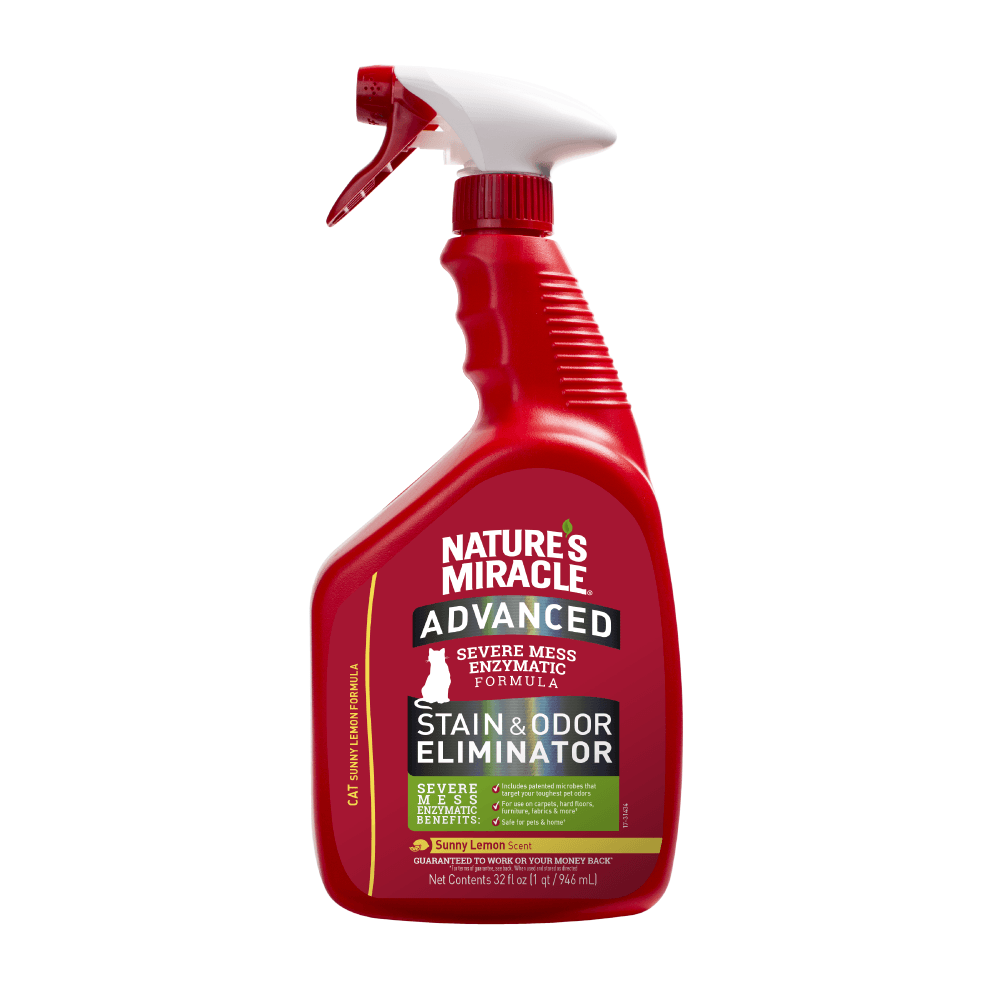 NATURE'S MIRACLE - Eliminador de manchas y olores gato