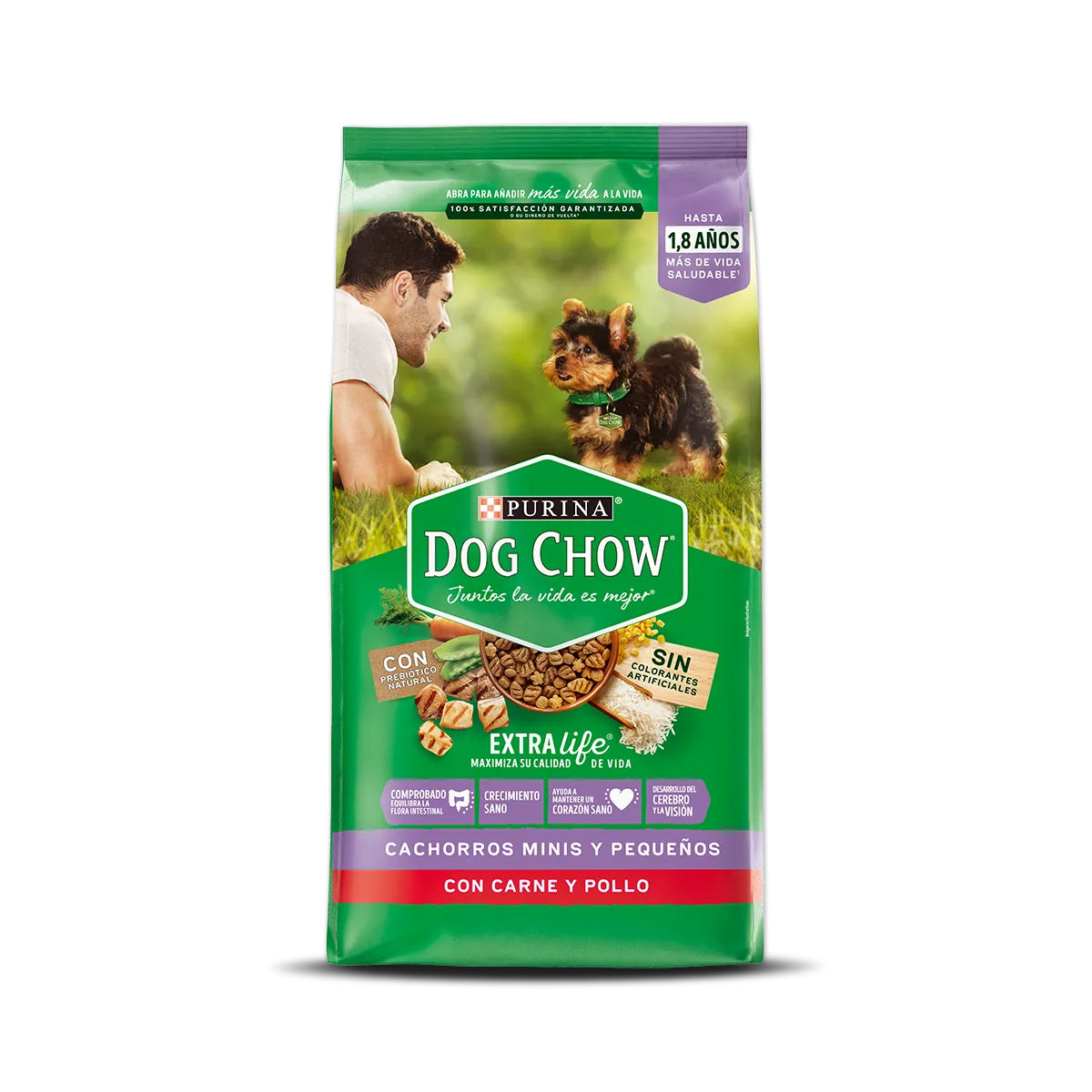 DOG CHOW -  Cachorro raza mini y pequeña