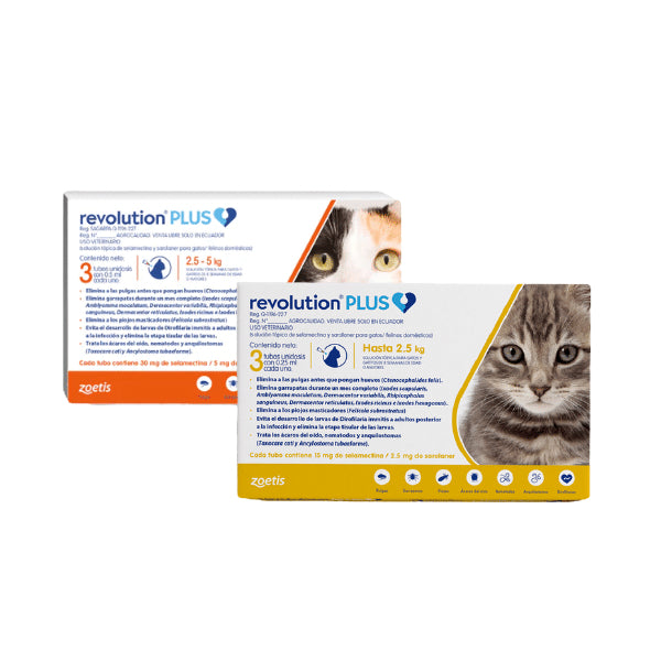 Revolution plus - Unidosis (3 Tubos)