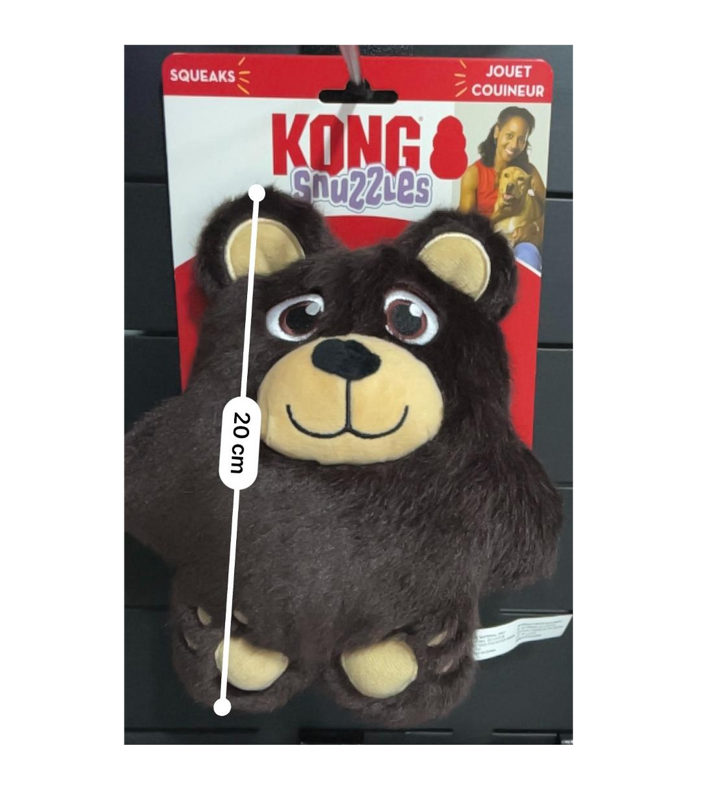 KONG - Peluche snuzzles (Oso)