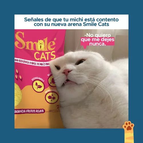 Smile cat - Arena de maíz (Chicle)