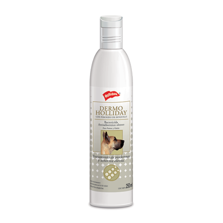 DERMO HOLLIDAY - Shampoo antiséptico