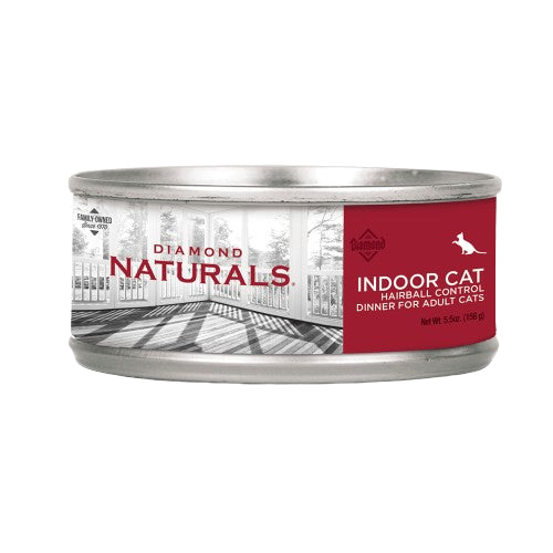 DIAMOND NATURALS - Lata gato adulto indoor (Hairball control)
