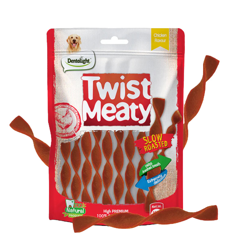 DENTALIGHT - Twist meaty (Carne) Tam 5"