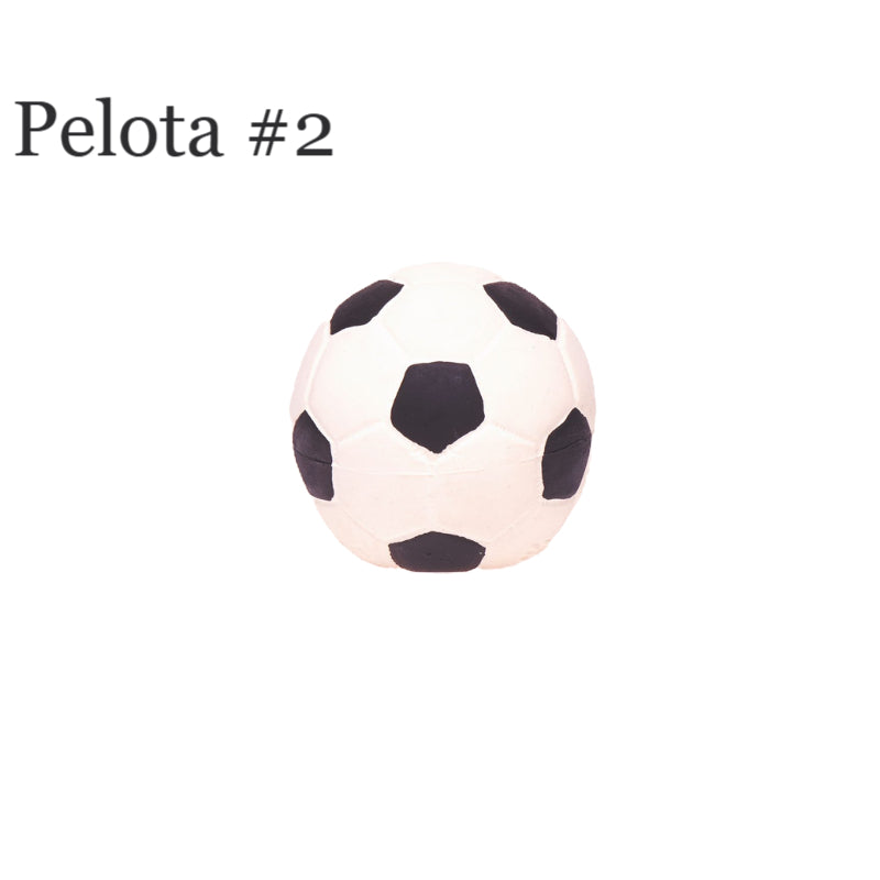 Pelota en vinilo y látex