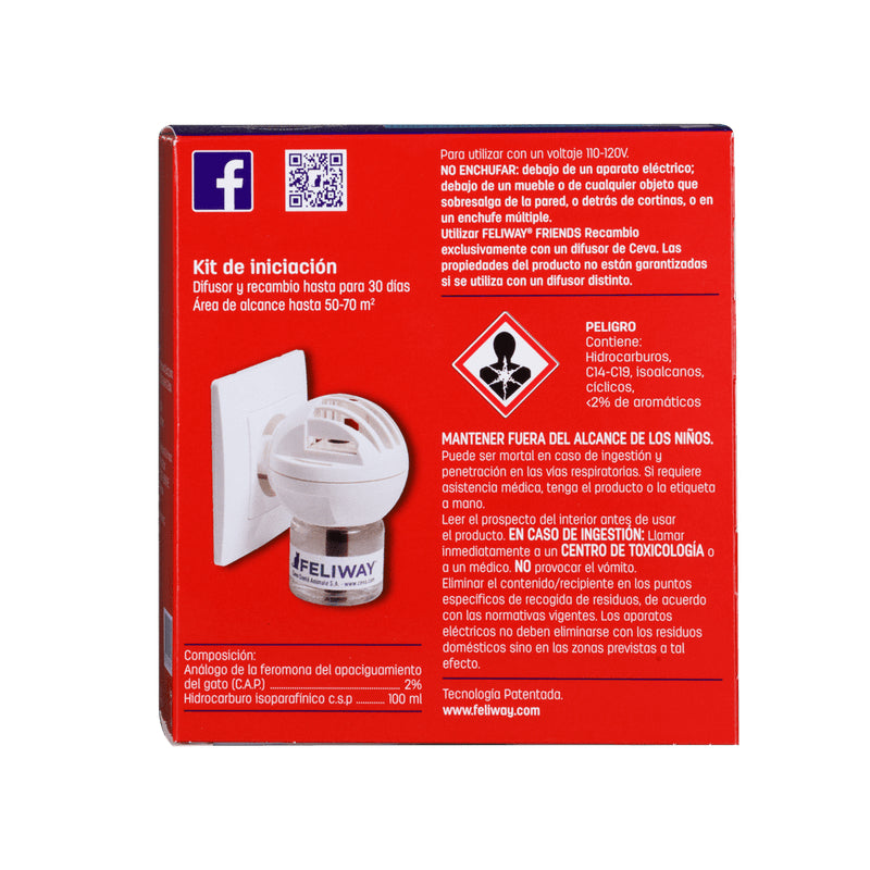 Feliway friends recarga - recarga + Difusor
