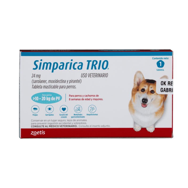 Simparica trio perro