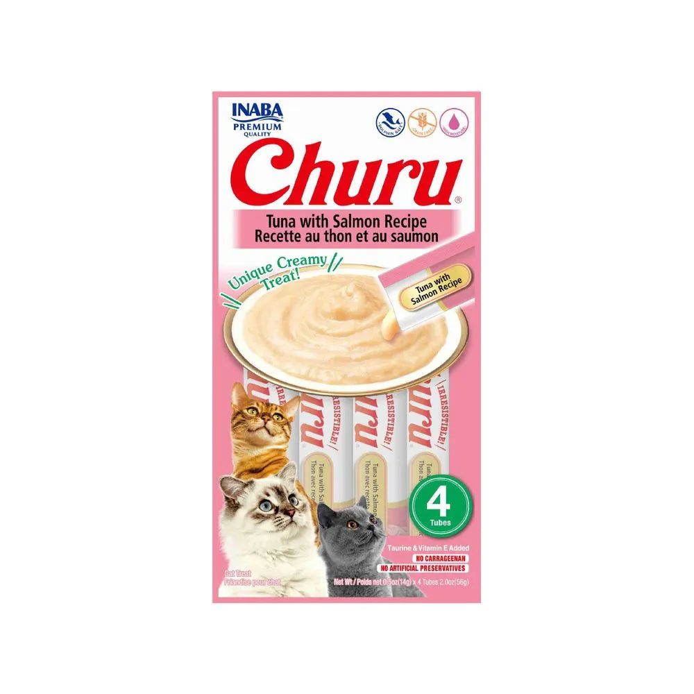 INABA - Churu (Atún y salmón) 4 und