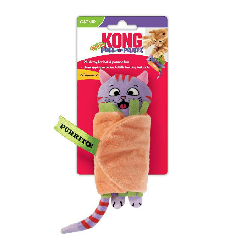 KONG - Juguete para gato pull a part purrito