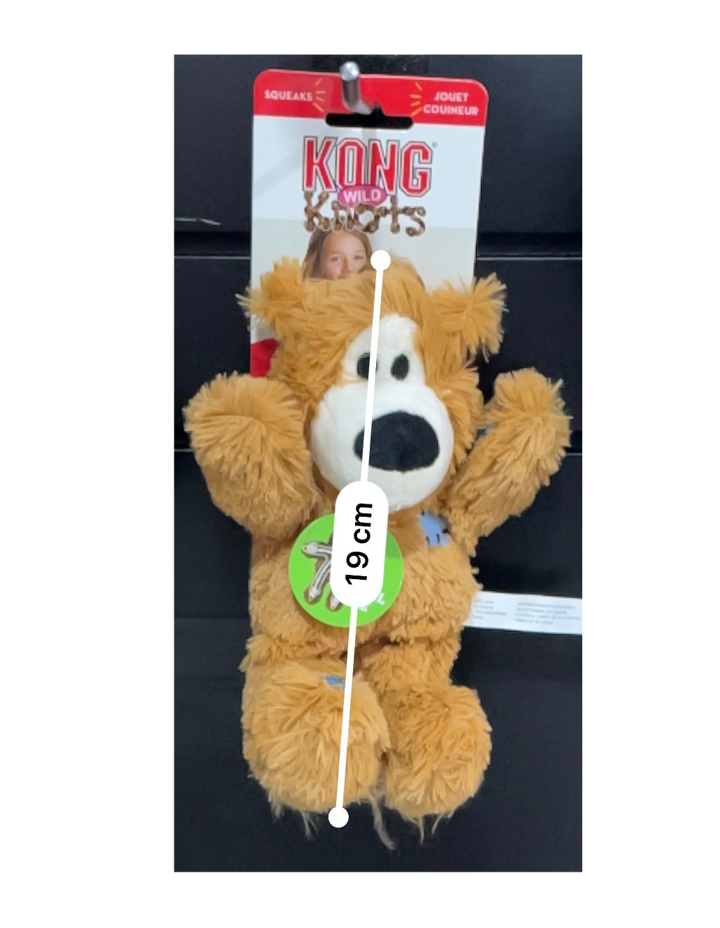 KONG - Peluche knots (Oso)