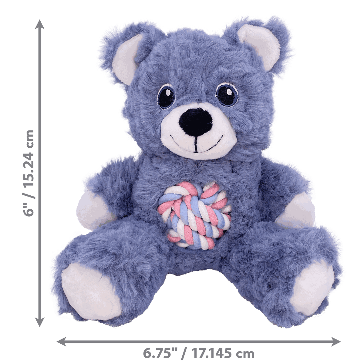 KONG - Peluche knots cuerda (Oso pequeño)