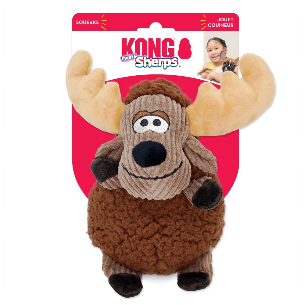 KONG - Peluche sherps floof (Alce)