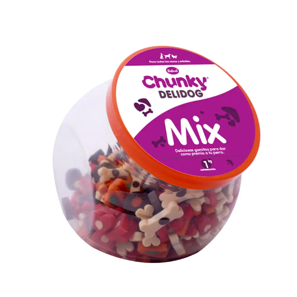 DELIDOG - Dent (1 Kg) + Mix (1 Kg) - Bombonera