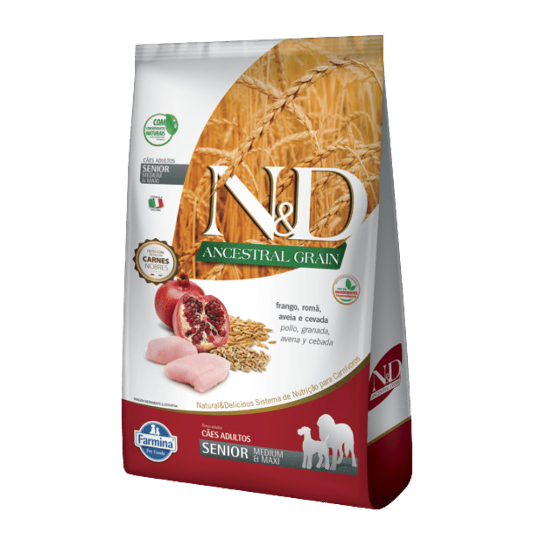 N&D - Ancestral grain Senior raza mediana y grande