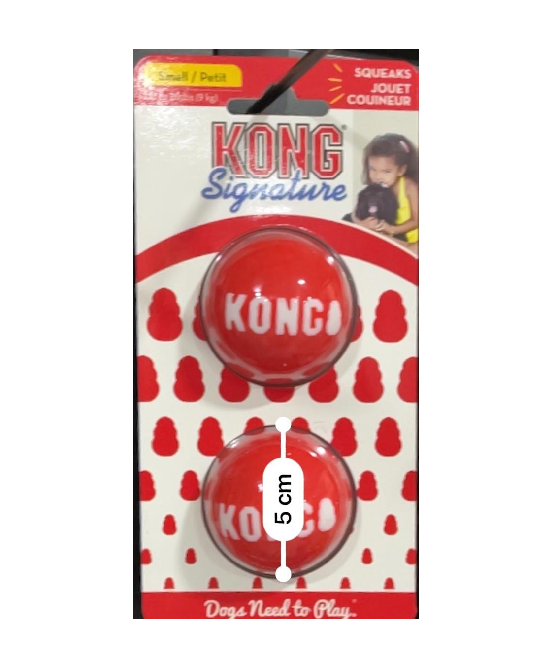 KONG - Pelota signature x2