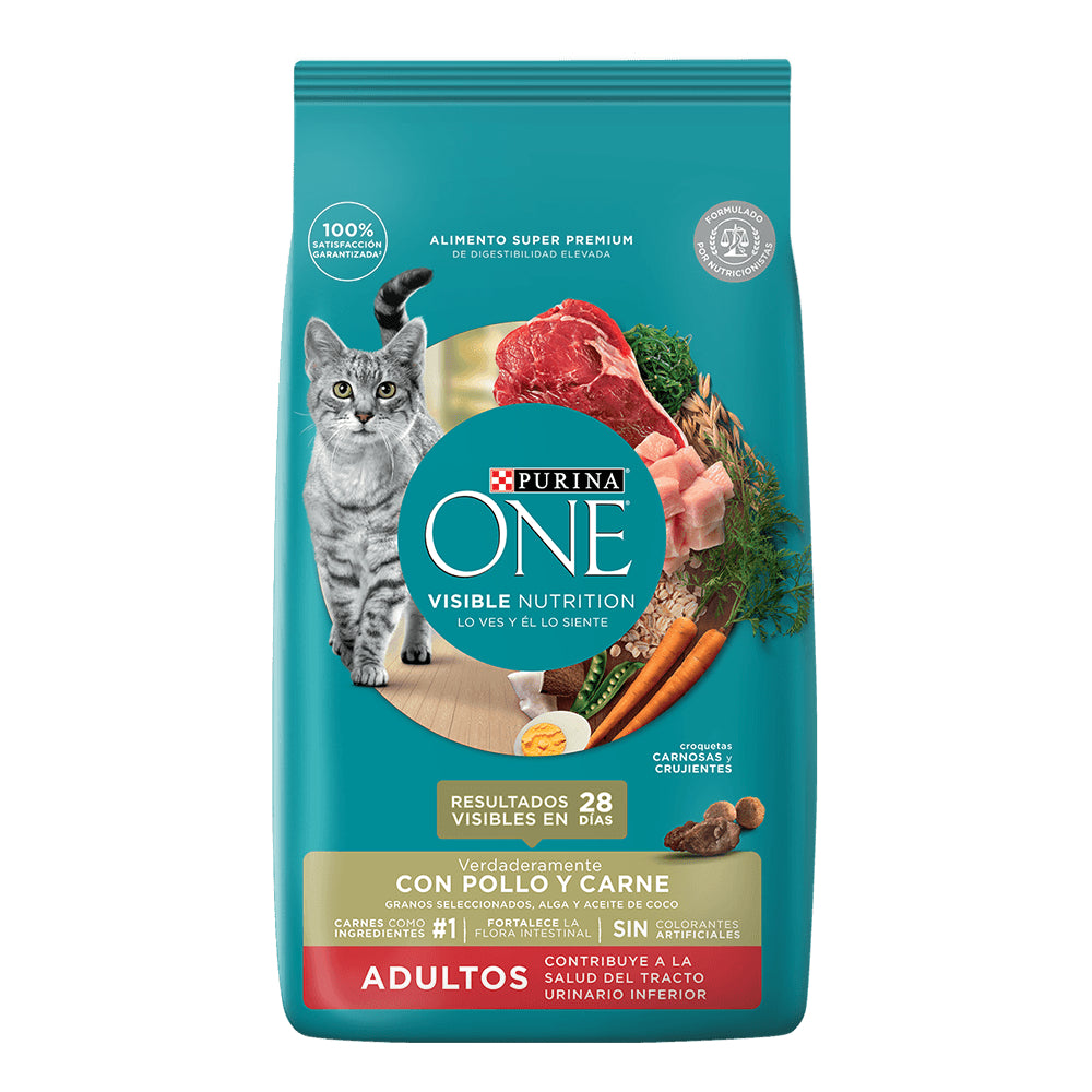ONE - Gato adulto (Pollo y carne)