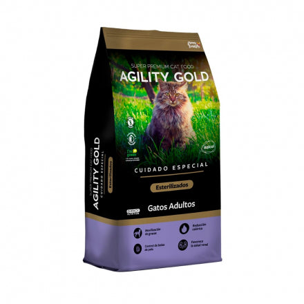 AGILITY GOLD - Cuidado especial gato adulto (Esterilizados)