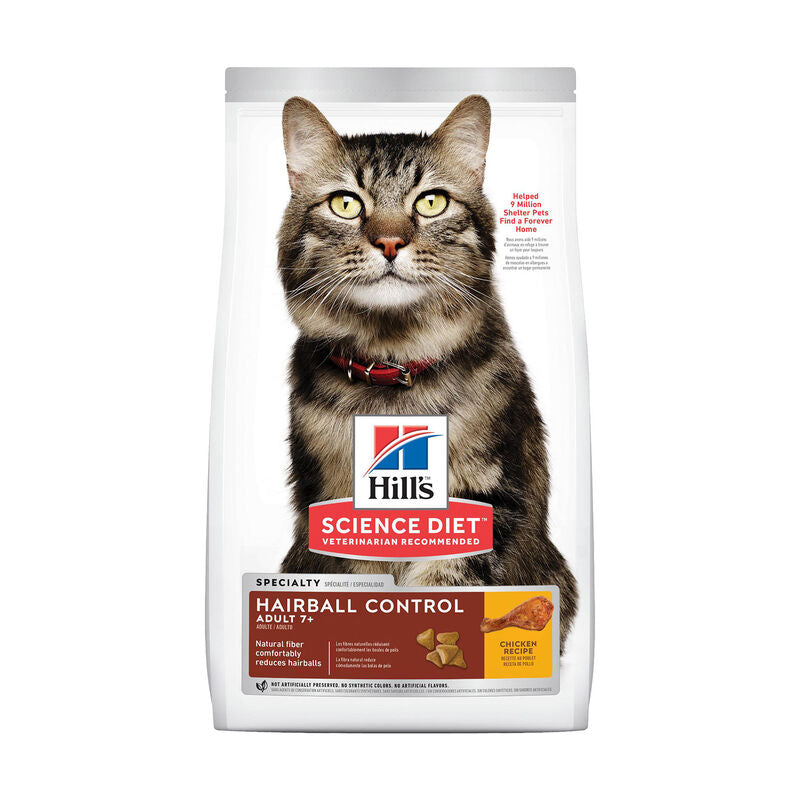 HILLS - Science diet gato 7+ Hairball control