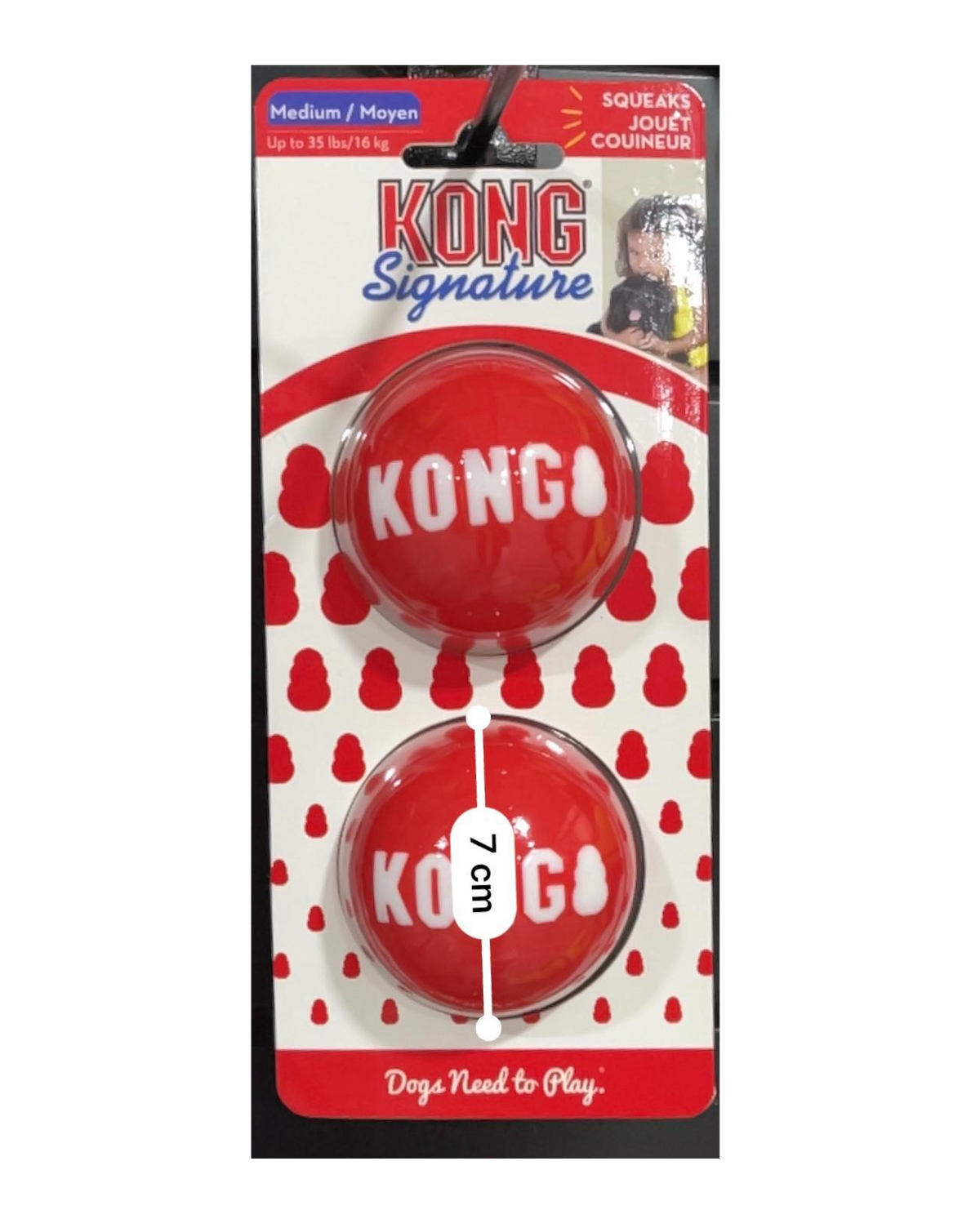 KONG - Pelota signature x2
