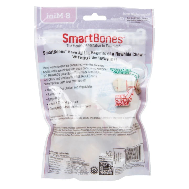 SMARTBONES - Huesos pequeños (Pollo) 3 Und