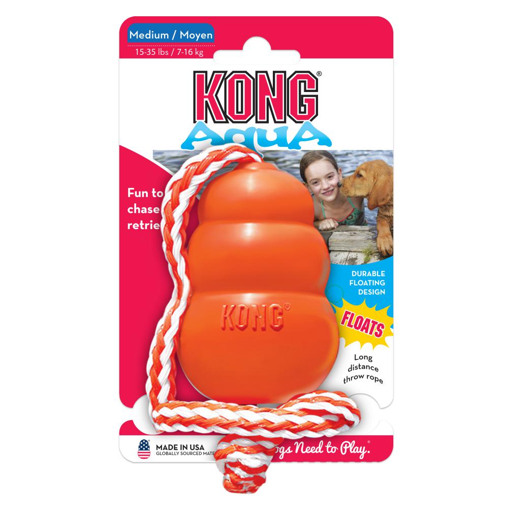 KONG - Juguete caucho aqua