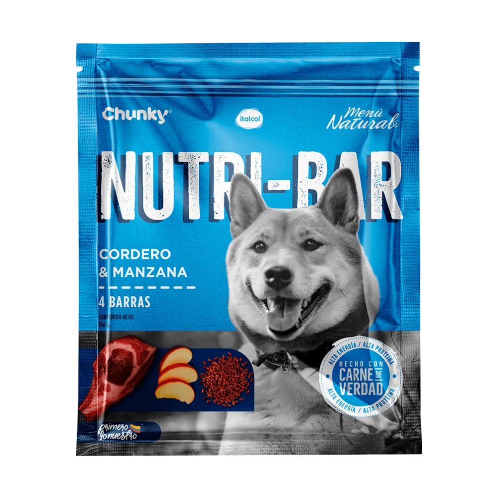 CHUNKY - Nutribar (Cordero y manzana)