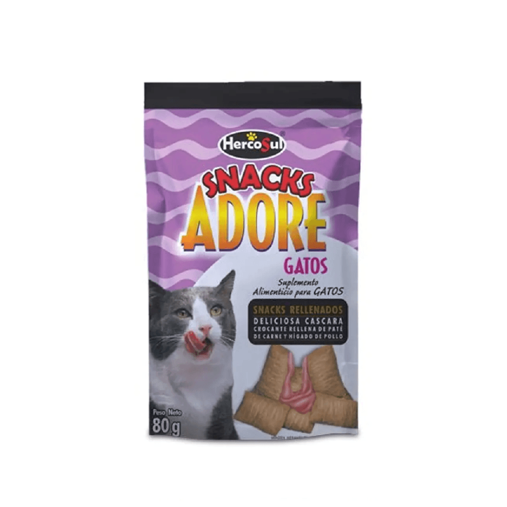 ADORE - Snack gato adulto (pelo corto)