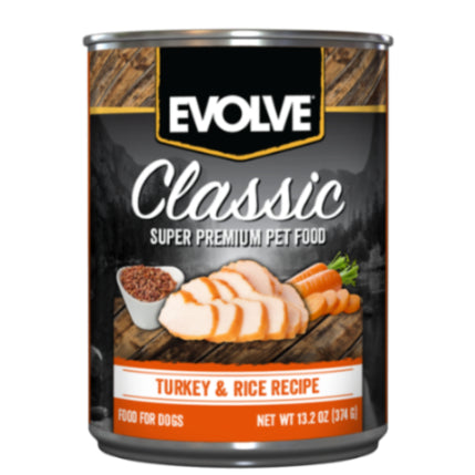 Evolve - Perro classic lata (Pavo)