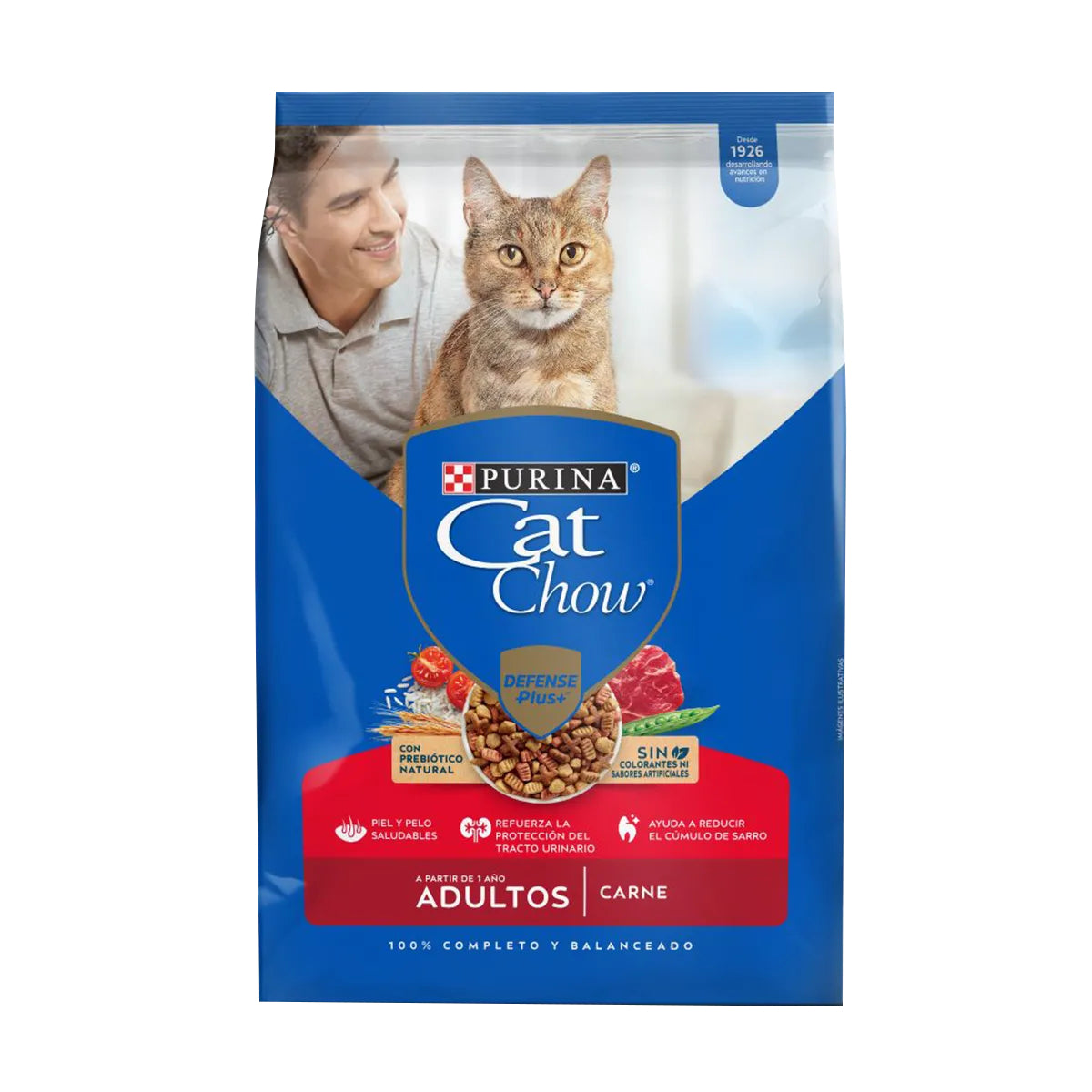 CAT CHOW - Gato adulto (Carne)