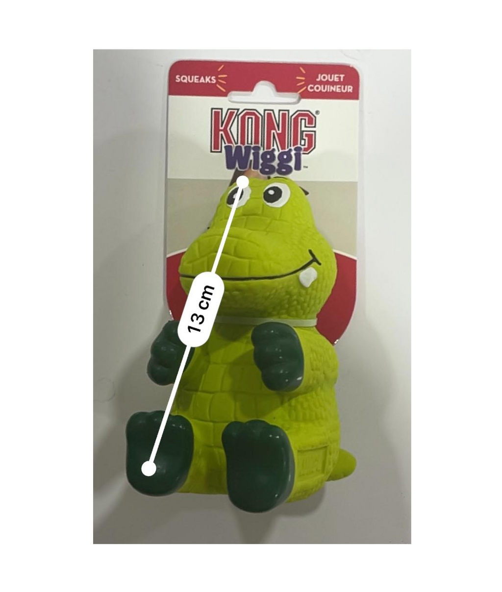 KONG - Jugueteen latex wiggi cocodrilo