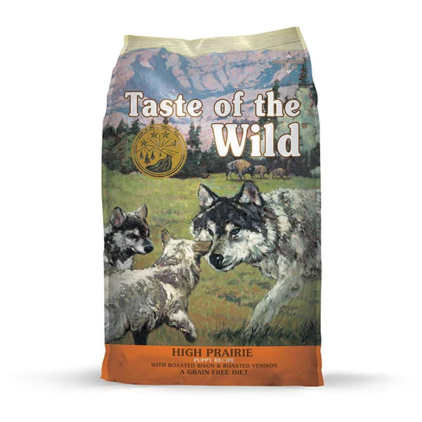 TASTE OF THE WILD - GF High praire puppy (Venado y bisonte asado)