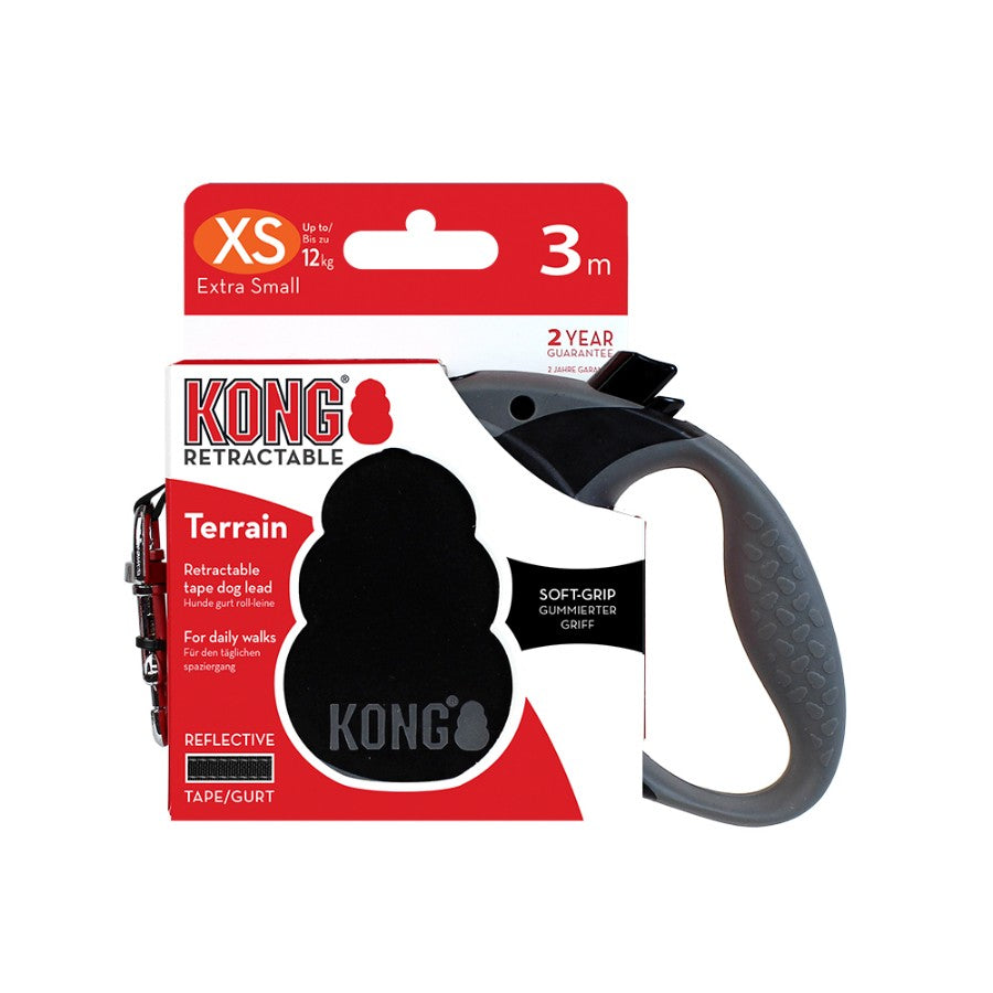 KONG - Traílla retráctil Terrain XS