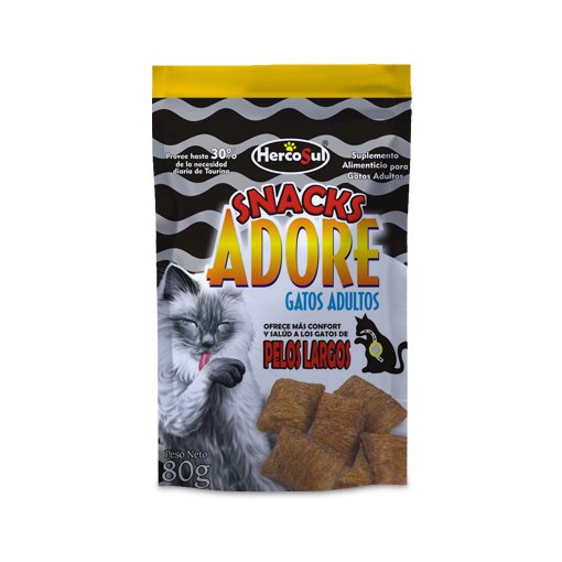 ADORE - Sanck gato adulto pelo largo