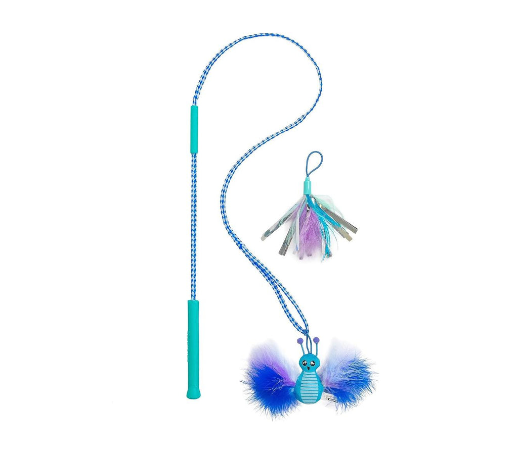 CATSTAGES - Frisky tail teaser air prey