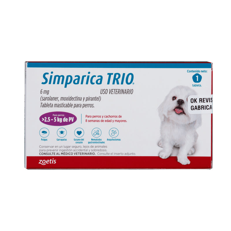 Simparica trio perro