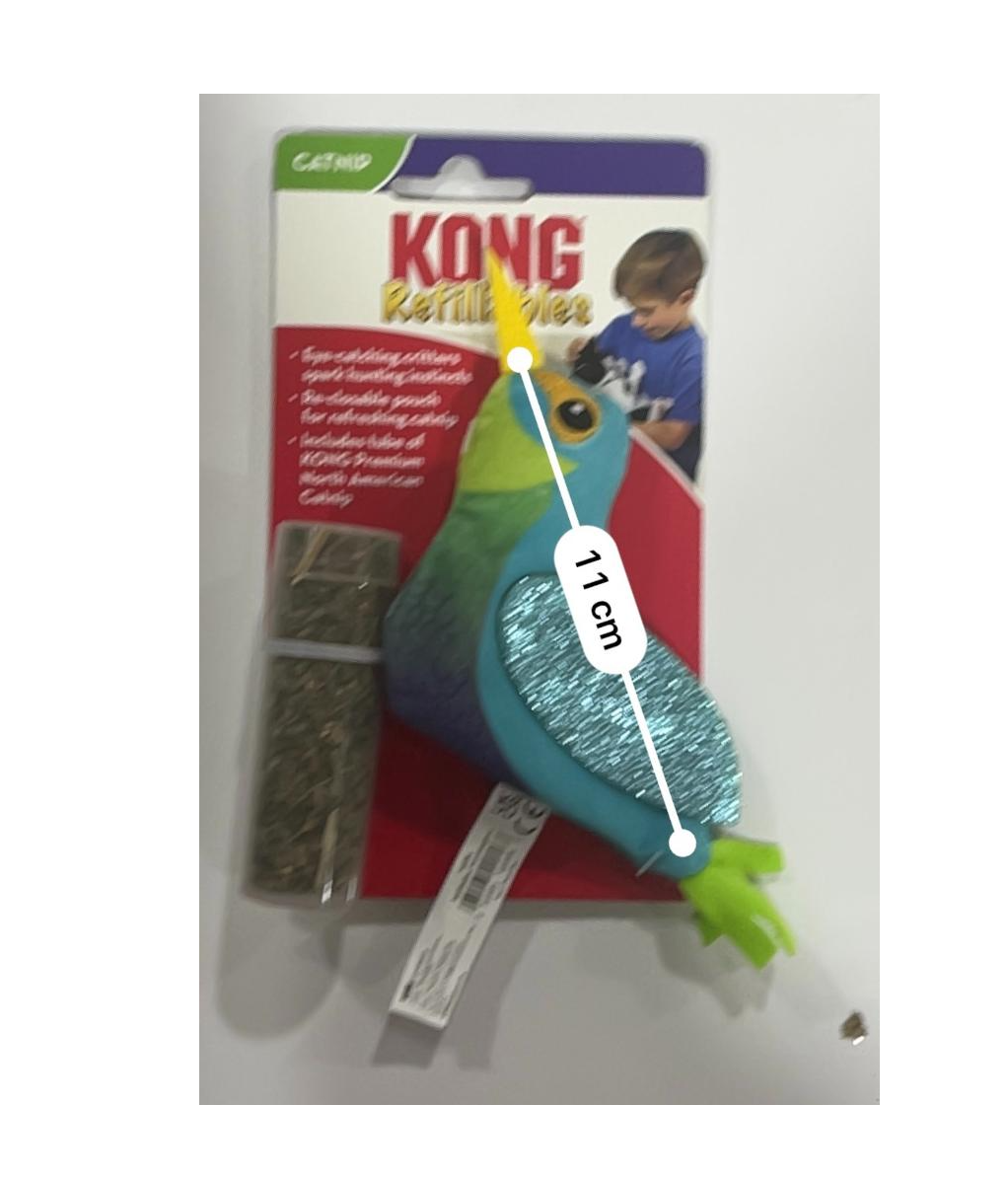 KONG - Juguete para gato rellenable pájaro